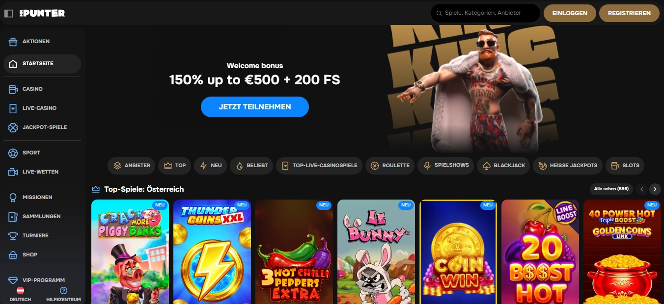 MrPunter Casino Austria
